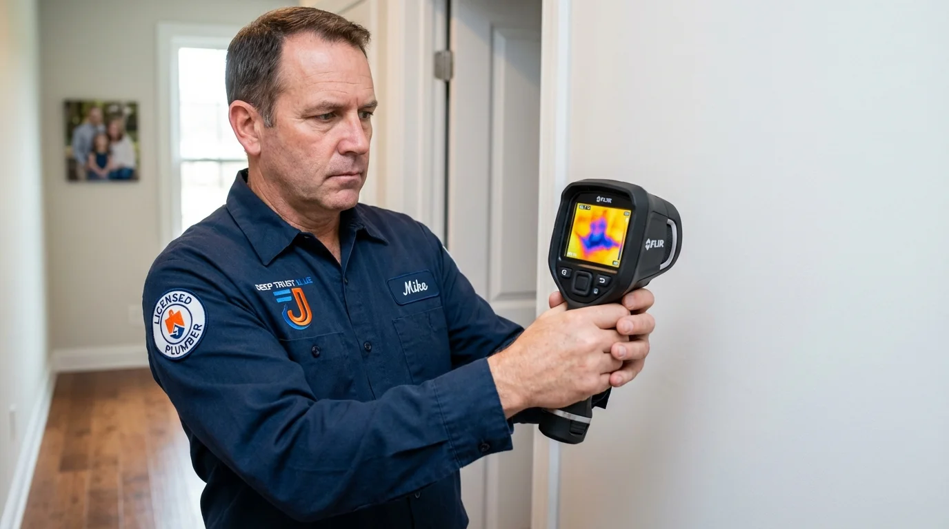 Thermal imaging leak detection by Johns Plumbing LLC in Beattyville